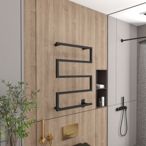 METIS TOWEL WARMER - BLACK