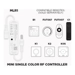MINI SINGLE COLOR RF CONTROLLER (MLR1)