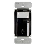 WALL MOTION SENSOR PIR 3 WAY | MAX 800W | 120V | BLACK | V2