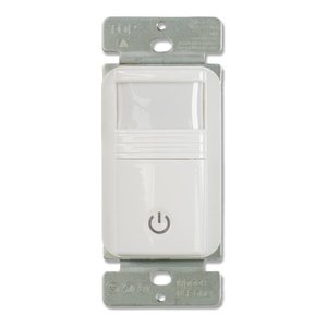 WALL MOTION SENSOR PIR 3 WAY | MAX 800W | 120V | WHITE | V2