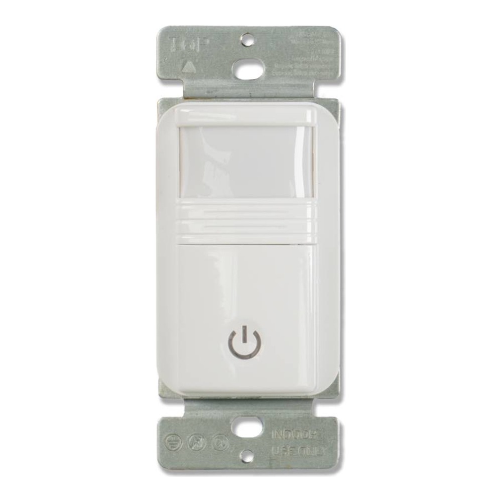 WALL MOTION SENSOR PIR 3 WAY | MAX 800W | 120V | WHITE | V2