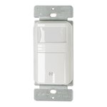 WALL MOTION SENSOR PIR 3 WAY WITH NEUTRAL | MAX 800W | 120V | WHITE | V2