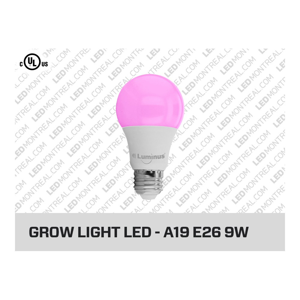 A19 9W LED GROW LIGHT
