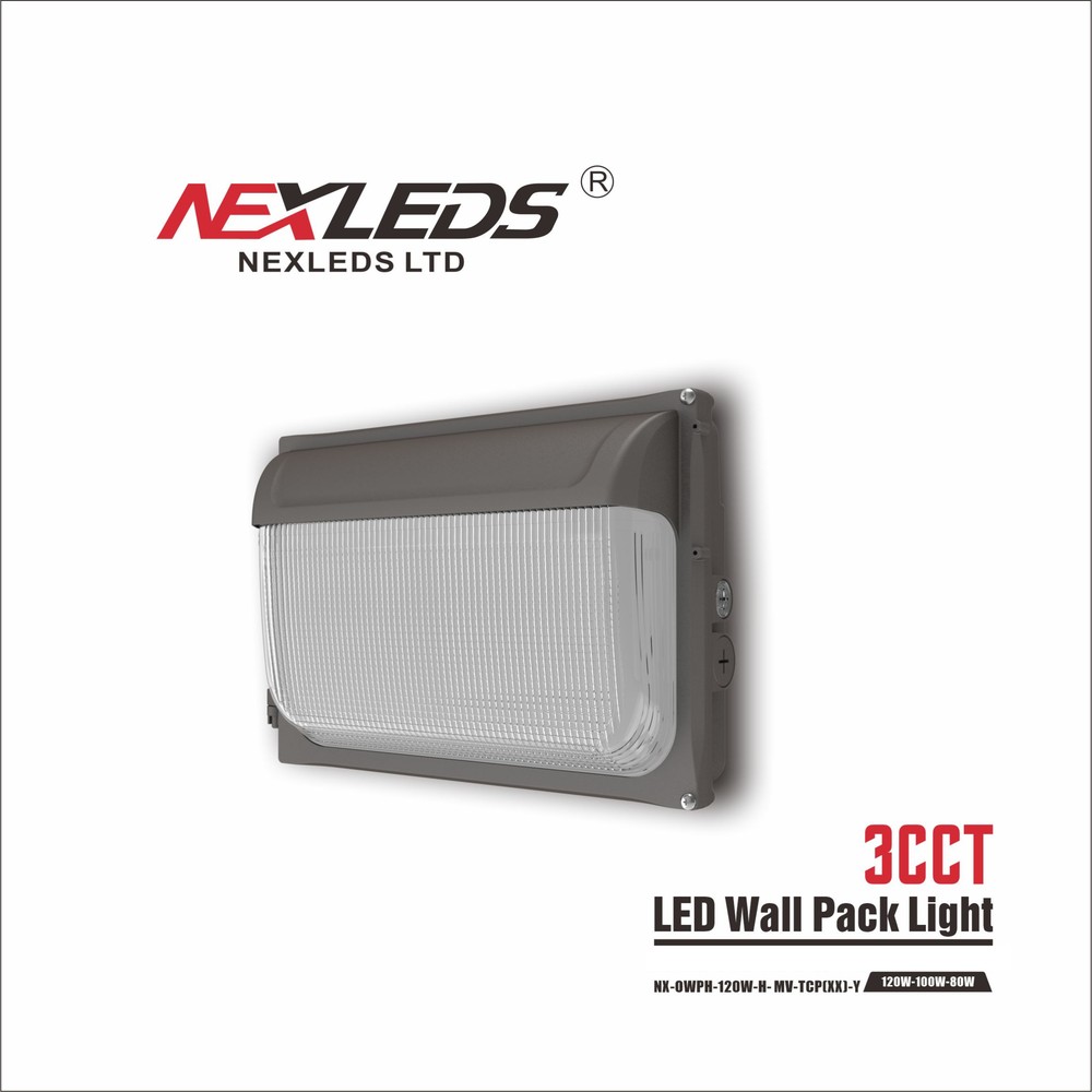 LED Classic wallpack Glass lens WATTAGE SELECT