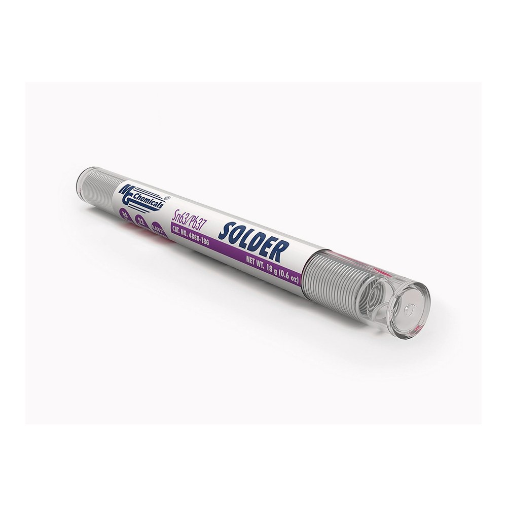 NO-CLEAN SOLDER WIRE 4860-18G (SN63/PB37)