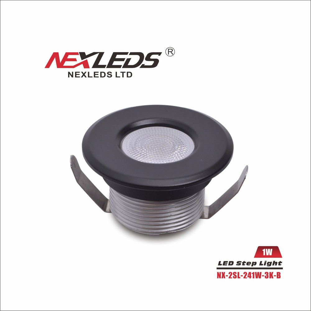 3K SMALL ROUND STEP LIGHT (IN WHITE) (NX-2SL-241W-3K-W)