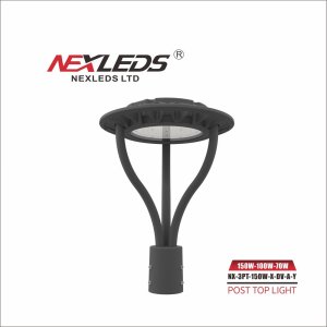 LED Lamp Post Top Light IP65 - NEXLEDS