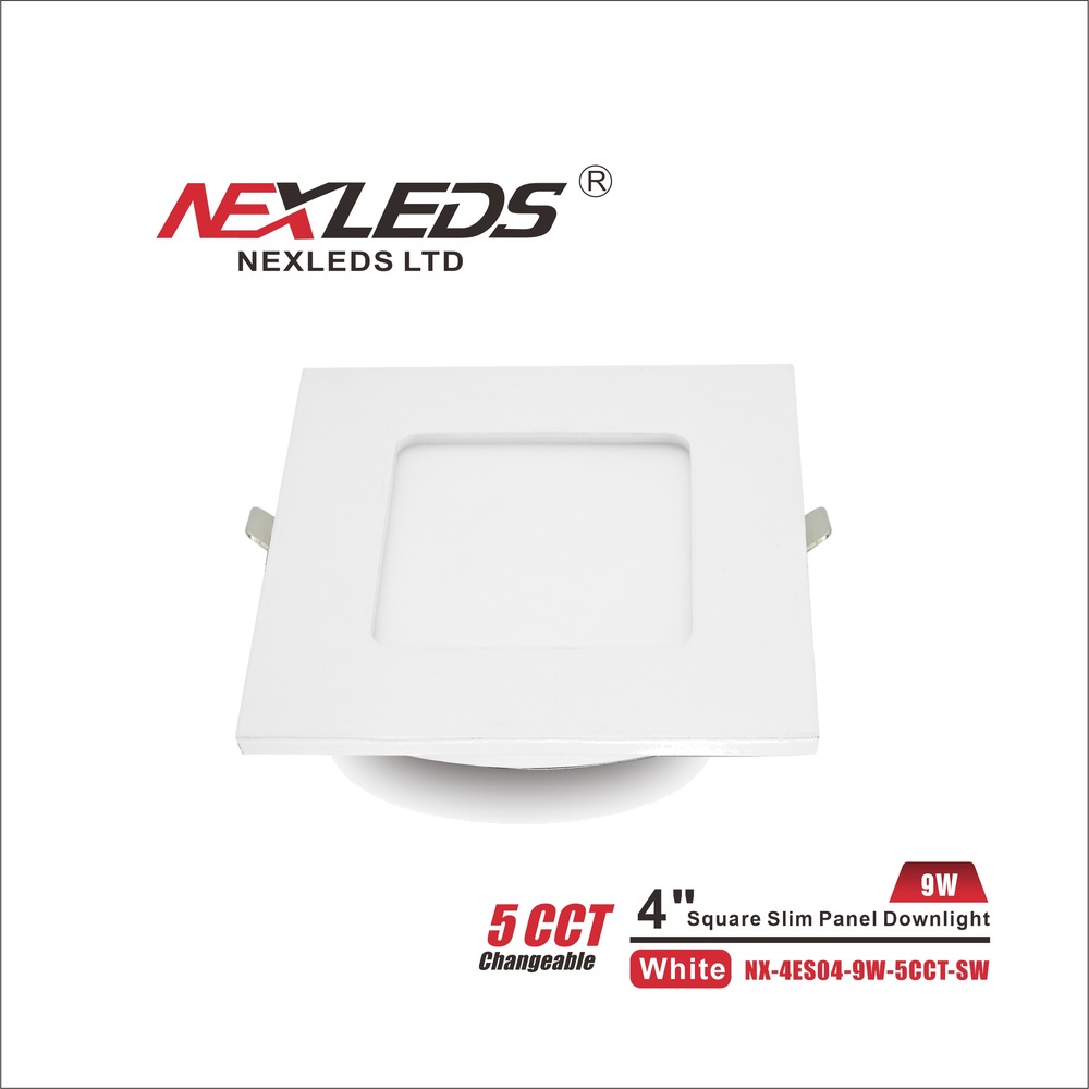 4" SQUARE SLIM PANEL DOWNLIGHT WETLOCATION (WHITE)
