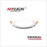 4 INCH 5CCT SLIM PANEL WETLOCATION WHITE (NX-4NSP-9W-5CCT)