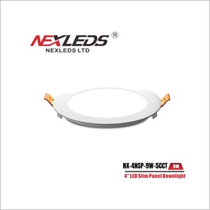4 INCH 5CCT SLIM PANEL WETLOCATION WHITE (NX-4NSP-9W-5CCT)