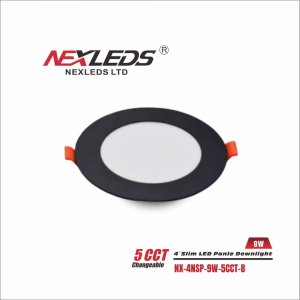 4" 5CCT  slim panel WetLocation (black)