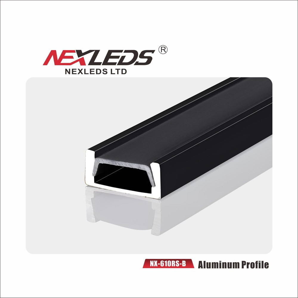 SURFACE MOUNTED LED ALUMINUM 3000*15.5*6.6MM(BLACK FINISH)