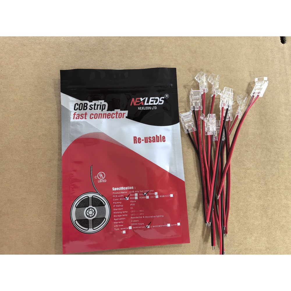 LED COB TAPE LIGHT WITH WIRE