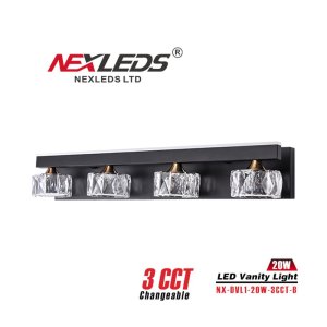 LED VANITY LIGHT - NX-DVL1-20W-3CCT-B