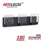 LED VANITY LIGHT - NX-DVL3-21W-3CCT-B