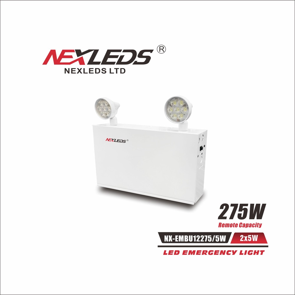 STEEL 12VOLT 275 W FOR 30 MIN C-W (2) 5W LED