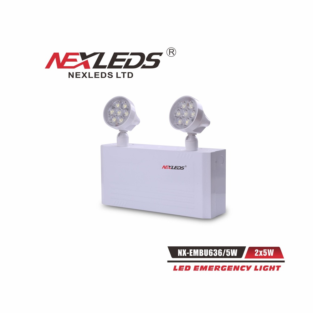 STEEL 6VOLT 36W FOR 30 MIN C-W (2) 5W LED