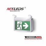 PLASTIC COMBINATION- C-W (2) 2.4 W LED TETES 2 WIRE 120-347V POUR 120 MINUTES