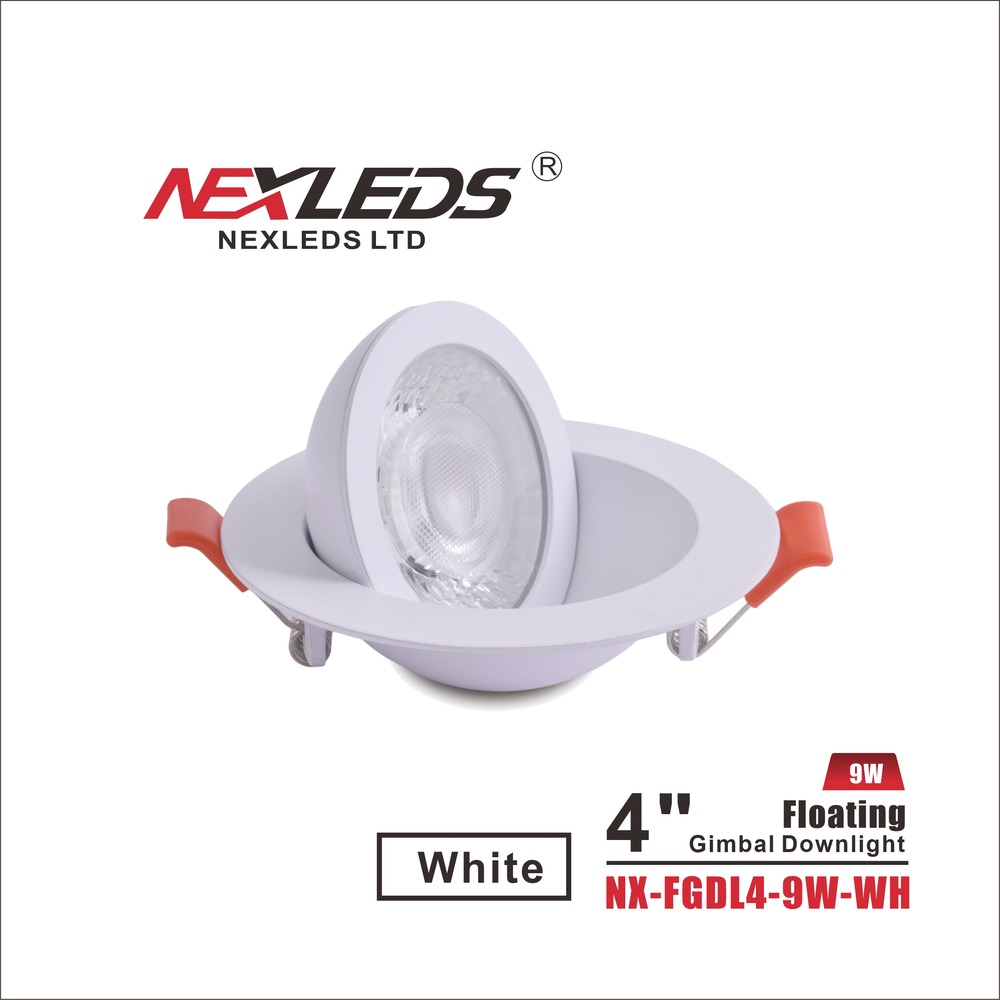 4" FLOATING GIMBAL DIMMABLE AND WET LOCATION