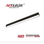 LED ARCHITECTURAL LINEAR LIGHT UP AND DOWNLIGHT ADJUSTABLE [2FT. BLACK]