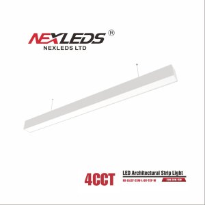 LED ARCHITECTURAL LINEAR UP AND DOWNLIGHT ADJUSTABLE FIXTURE [2FT. BLACK]