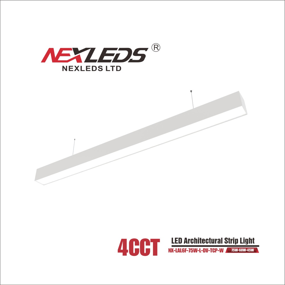 LED ARCHITECTURAL LINEAR LIGHT UP AND DOWNLIGHT ADJUSTABLE [6FT. WHITE]