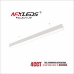 LED ARCHITECTURAL LINEAR UP AND DOWNLIGHT ADJUSTABLE FIXTURE [8FT. BLACK]