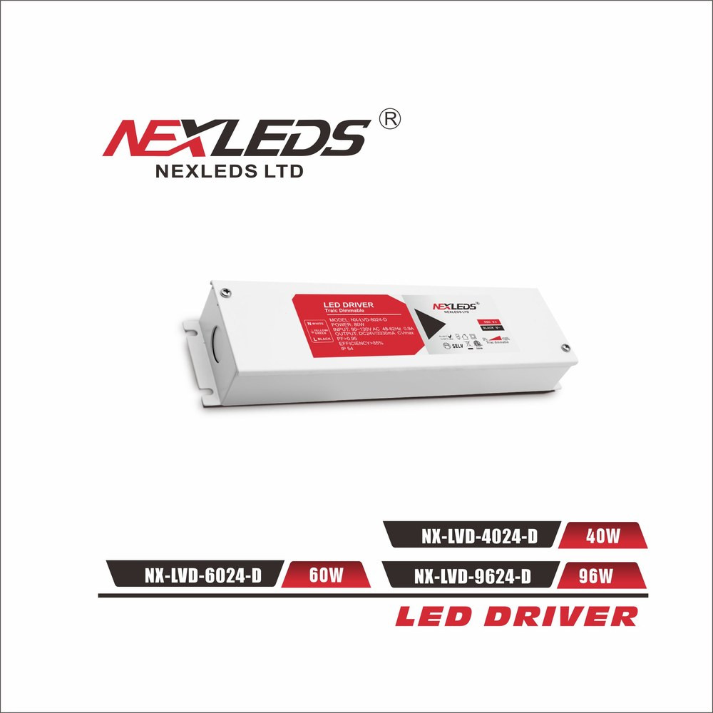 LED CLASS 2 TRIAC DIMMABLE 24V 60W
