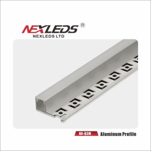 Edge/under stairs  drywall Aluminum Profile