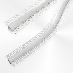 LED Flexible Drywall Aluminum Profile 3000*56*15mm Flexible