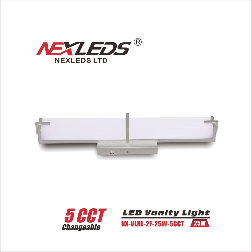 LED RECTANGULAR WHITE VANITY LIGHT