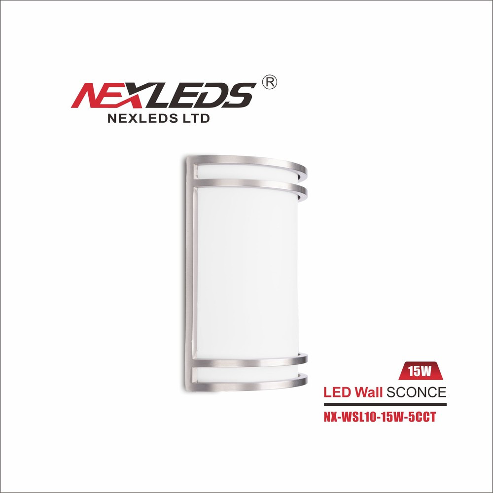 LED WALL SCONCE (IN WHITE) - NEXLEDS