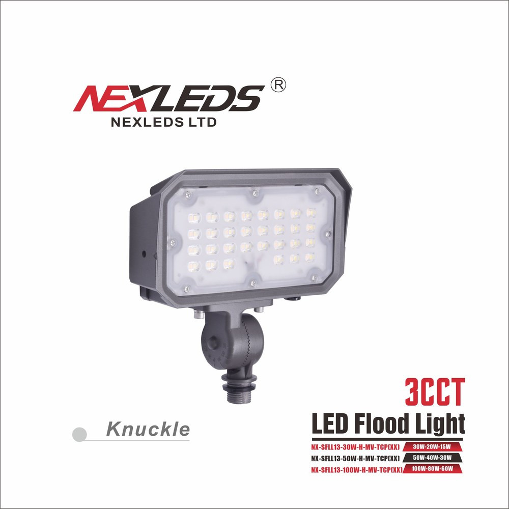 3CCT LED FLOOD LIGHT (NXSFLL-13-30W-H-MV-TCP)