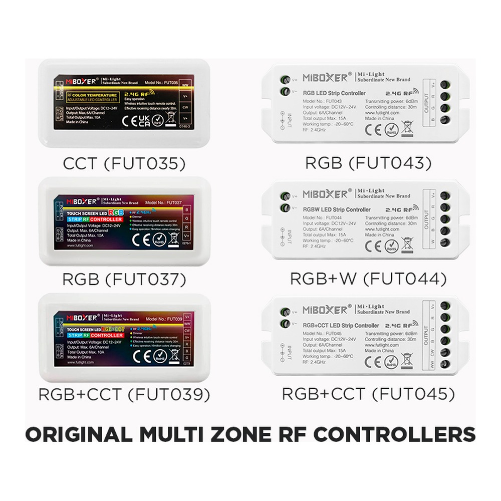ORIGINAL MI-LIGHT/MIBOXER CONTROLLER (FUT035 - FUT037 - FUT039 - FUT043 - FUT044 - FUT045)