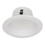 ENCASTRÉ LED DE RETROFIT 4 POUCES - 10W - 800LM - 5CCT (2700K - 3000K - 3500K - 4000K - 5000K) - CADRE BLANC