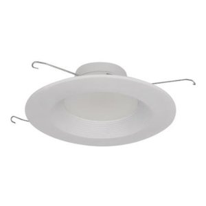 LUMINAIRE LED ENCASTRÉ RETROFIT 6 PO - 15W - 1000LM - 5CCT (2700K - 3000K - 3500K - 4000K - 5000K) - GARNITURE BLANCHE