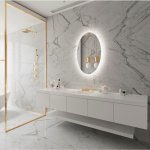 ORIGINAL OVAL BACKLIT LED MIRROR