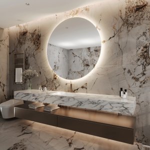 ORIGINAL ROUND BACKLIT LED MIRROR