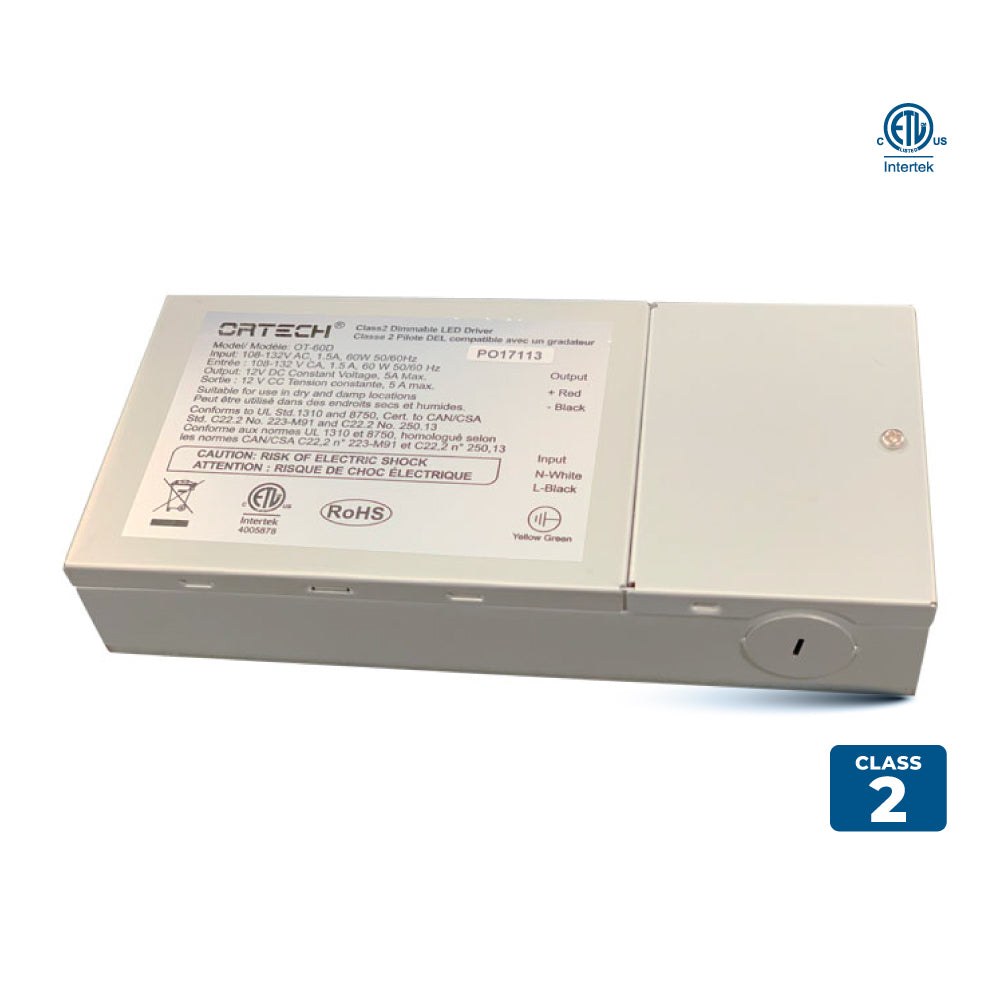 60WATTS MAX DIMMABLE LED DRIVER IN JUNCTION BOX