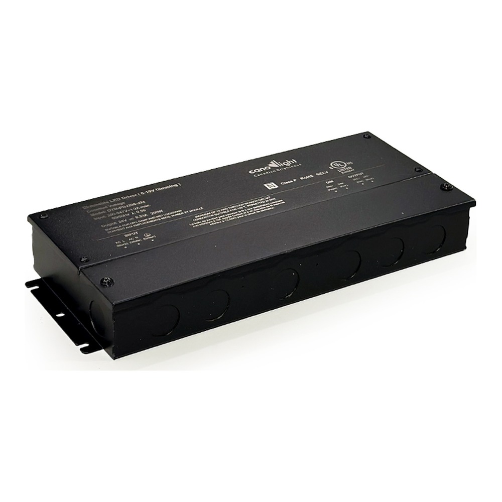 POWER SUPPLY 200 W INPUT VOLTAGE 200-347 VAC OUTPUT 24 VDC- 0-10 V DIM