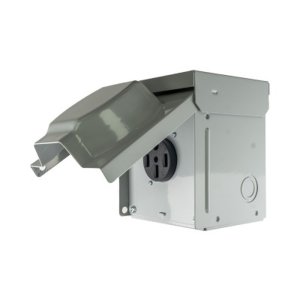 50 AMP Outdoor Outlet - 125-250V - 3 pole 4-wire ground - NEMA 14-50R