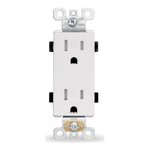 OUTLET | 15 AMP | 125V | WHITE | V2