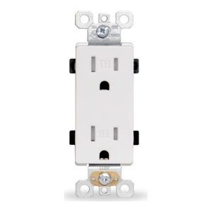 OUTLET | 15 AMP | 125V | WHITE | V2