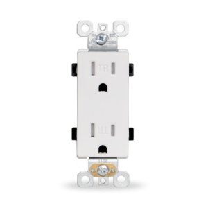 Outlet - 15 amp - 125V - White - V2