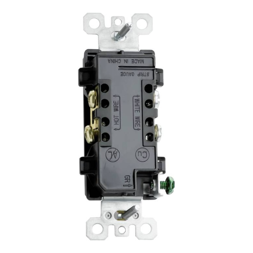 OUTLET | 20 AMP | 125V | BLACK | V2