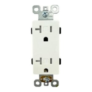 Outlet - 20 amp - 125V - White - V2