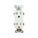 OUTLET | 20 AMP | 125V | WHITE | V2