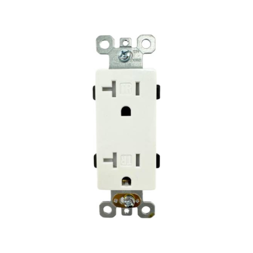 OUTLET | 20 AMP | 125V | WHITE | V2