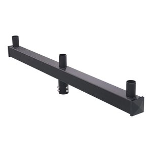 MOUNTINGS, AUXILIARY PRODUCTS, BULLHORN, INLINE, 3-HEAD, BLACK (FOR FL- MOUNTS)