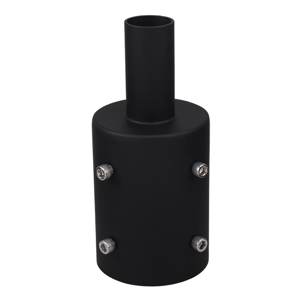 MONTAGES - PRODUITS AUXILIAIRES - ADAPTATEUR TENON - ROND - 5" À 2 3/8" - NOIR (POUR FIXATIONS FL)